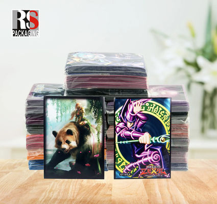 Custom Game Card Sleeves Surface Pattern Printing Customized Logo Multiple Color Options