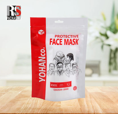 Custom Design Printed Packaging Bags Aluminum Foil Zipper Matte Composite Bags Stand Up Bags