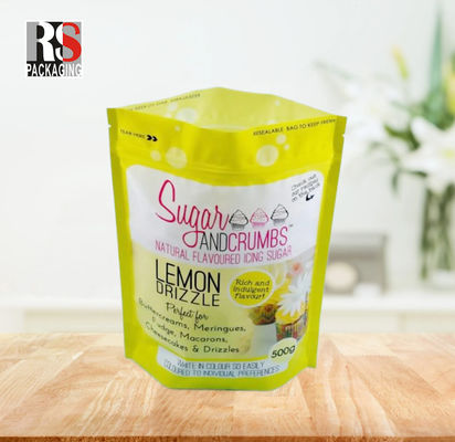 Custom Laminated Bag Matte Aluminum Foil Food Packaging Bag
