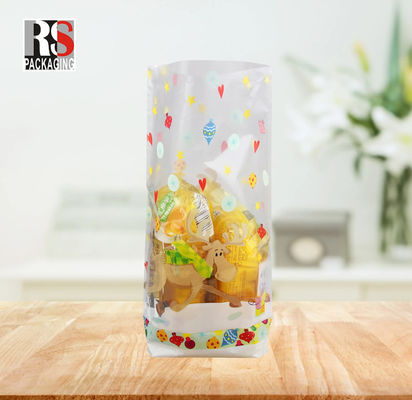 Custom Baked Goods Square Bottom Bag Surface Printing Customized Logo