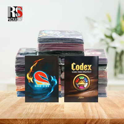 buy Holographic Mtg Anime Card Holder Card Custom Protective Cover Matte Yugioh Card Holder online manufacture