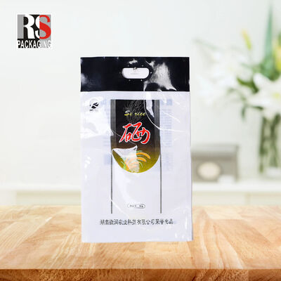 buy Customize Rice Stand Up Bag Aluminium Foil Laminated Bags For Food Packaging online manufacture