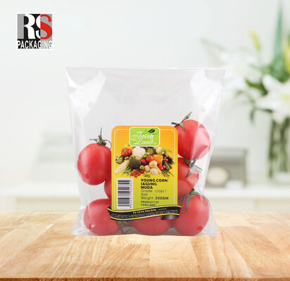 buy OEM Anti-Foggy BOPP Clear Fresh Fruit Vegetables Food Sealed Bag Reusable Food Storage Bag Vegetable Storage Bag online manufacture