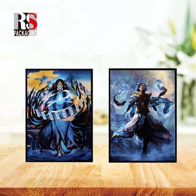 Buy Custom Game Card Sleeves Surface Pattern Printing Customized Logo Multiple Color Options online manufacture