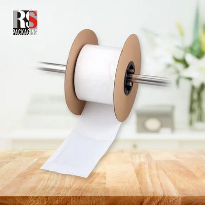 Auto Fill Pre-Opened Gusset Plastic Poly Bags On-A-Roll PE Material For Small Electronic Component Packaging