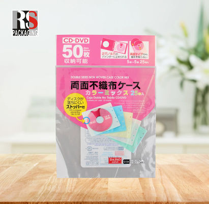 Surface Printed OPP Cellophane Head Plastic Packaging Bag With Self-Adhesive Cover