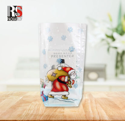 Food Grade Square Bottom Flat Bottom Pouch Cross Block Square Bottom Bags